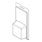 Visipak Thermoform-CLAMSHELL-#202-7.437-3.625-2.688-2.469-1.250-0.015-CLEAR, 500PK 202TF - alternate 1